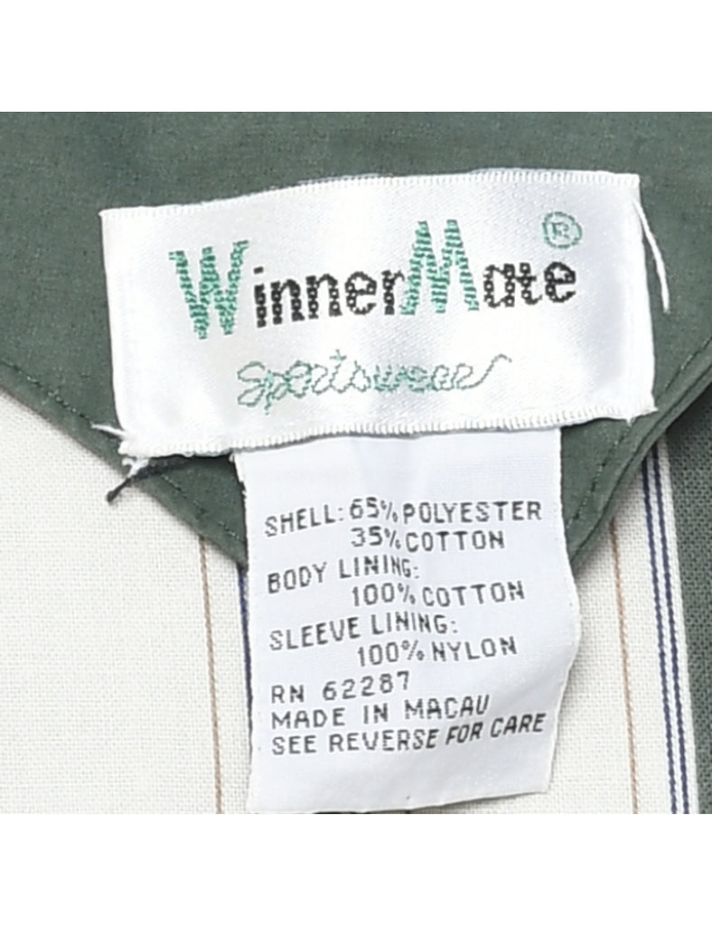 Zip Front Jacket - M