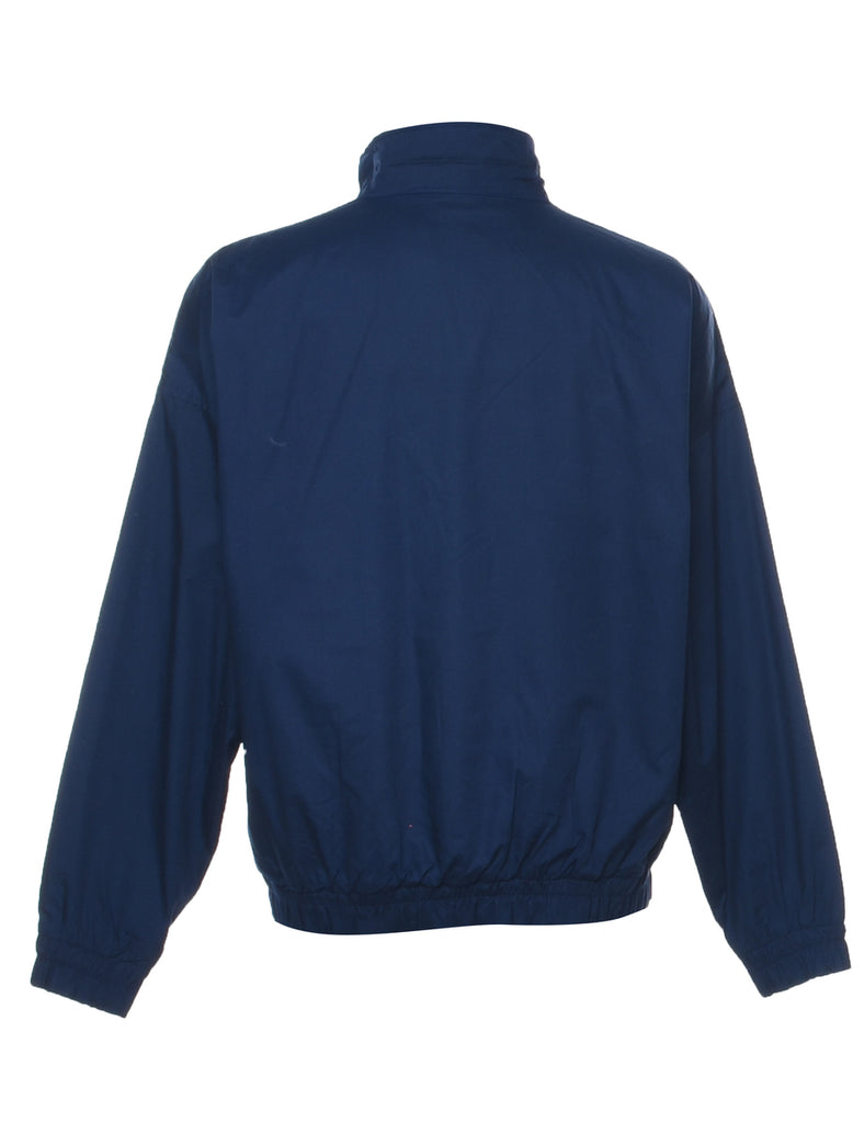 Zip Front Navy Jacket - M