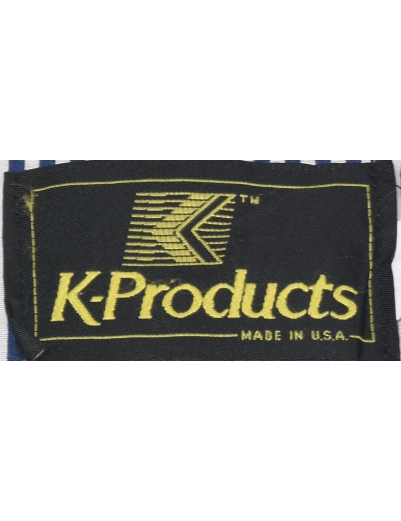 Zip Front Navy Jacket - M