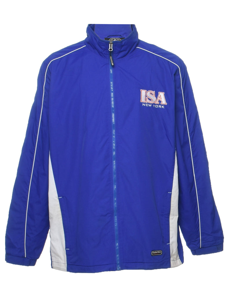 Zip Front Nylon Jacket - XL