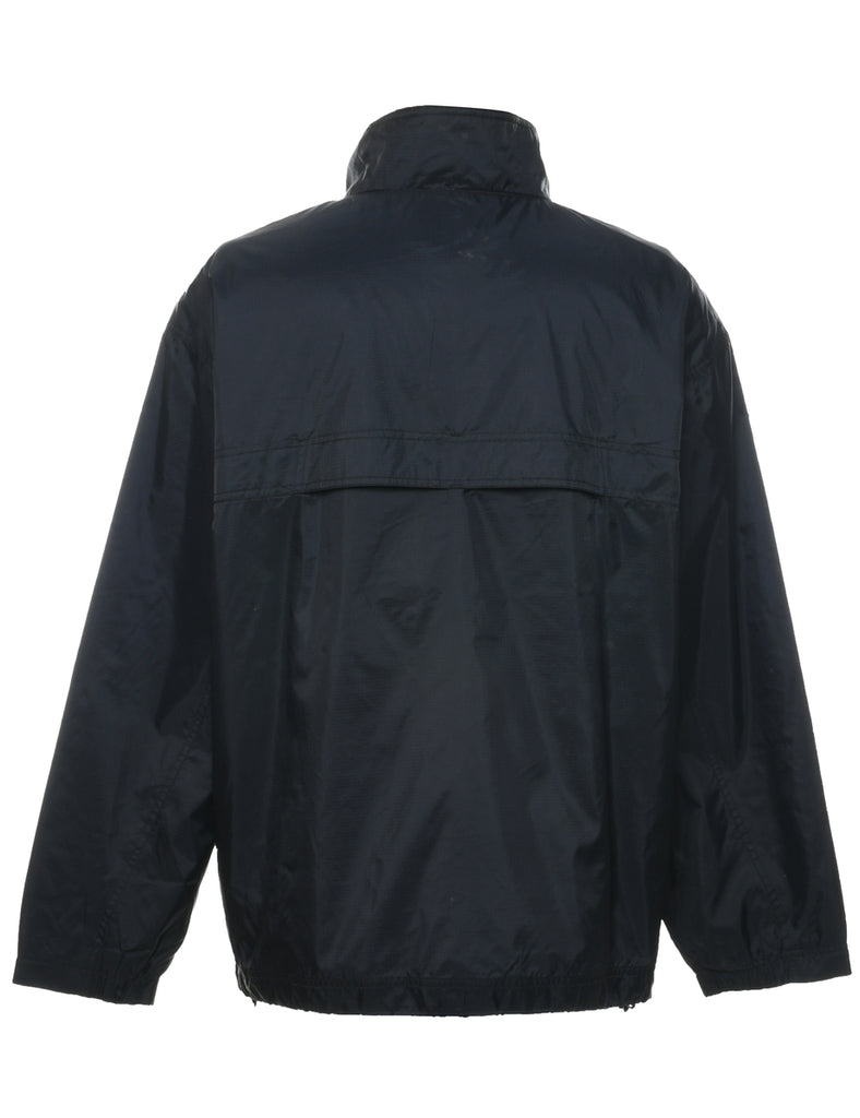 Zip Front Nylon Jacket - L