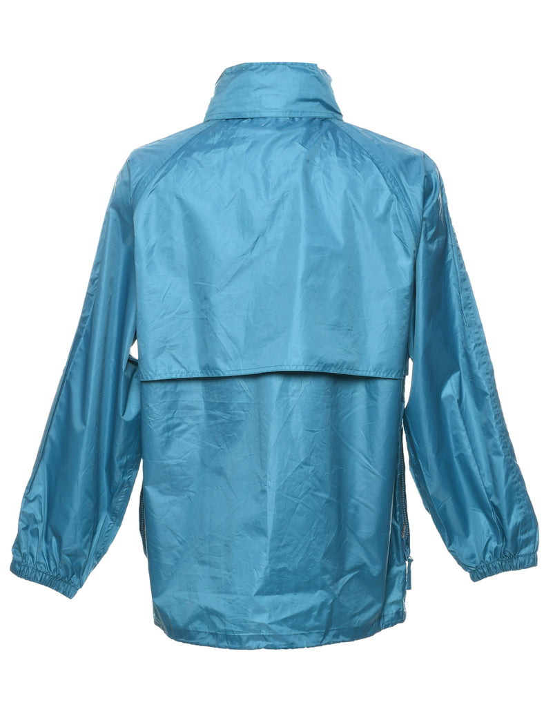 Zip Front Nylon Jacket - S