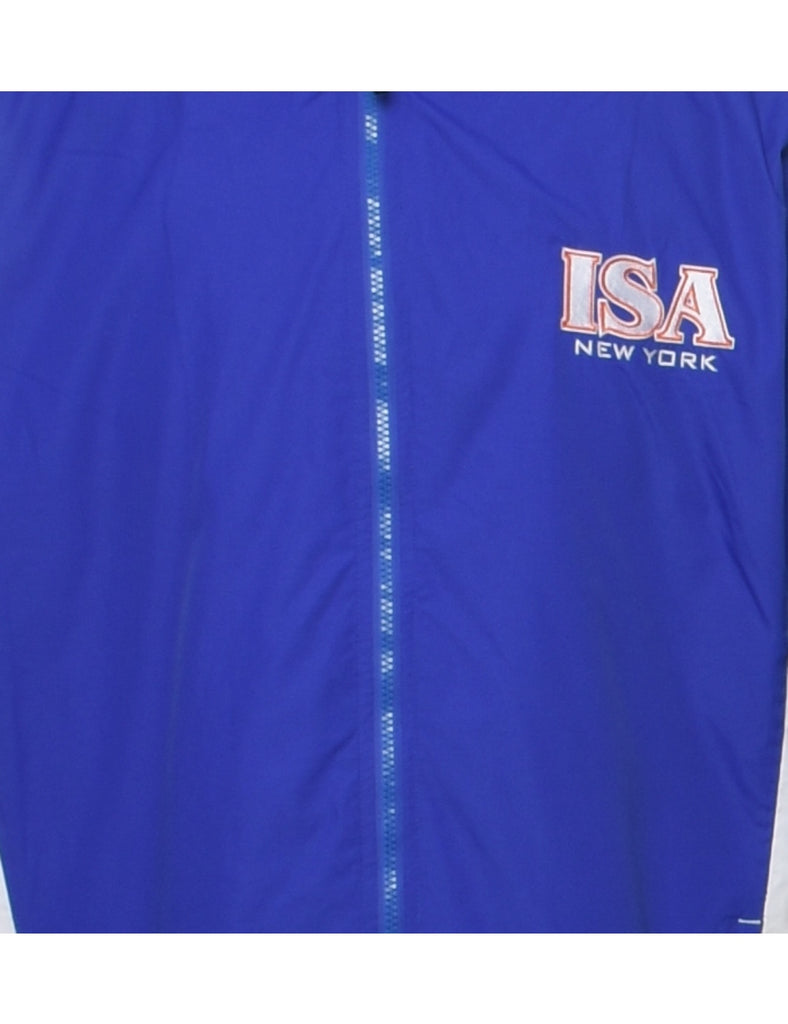 Zip Front Nylon Jacket - XL