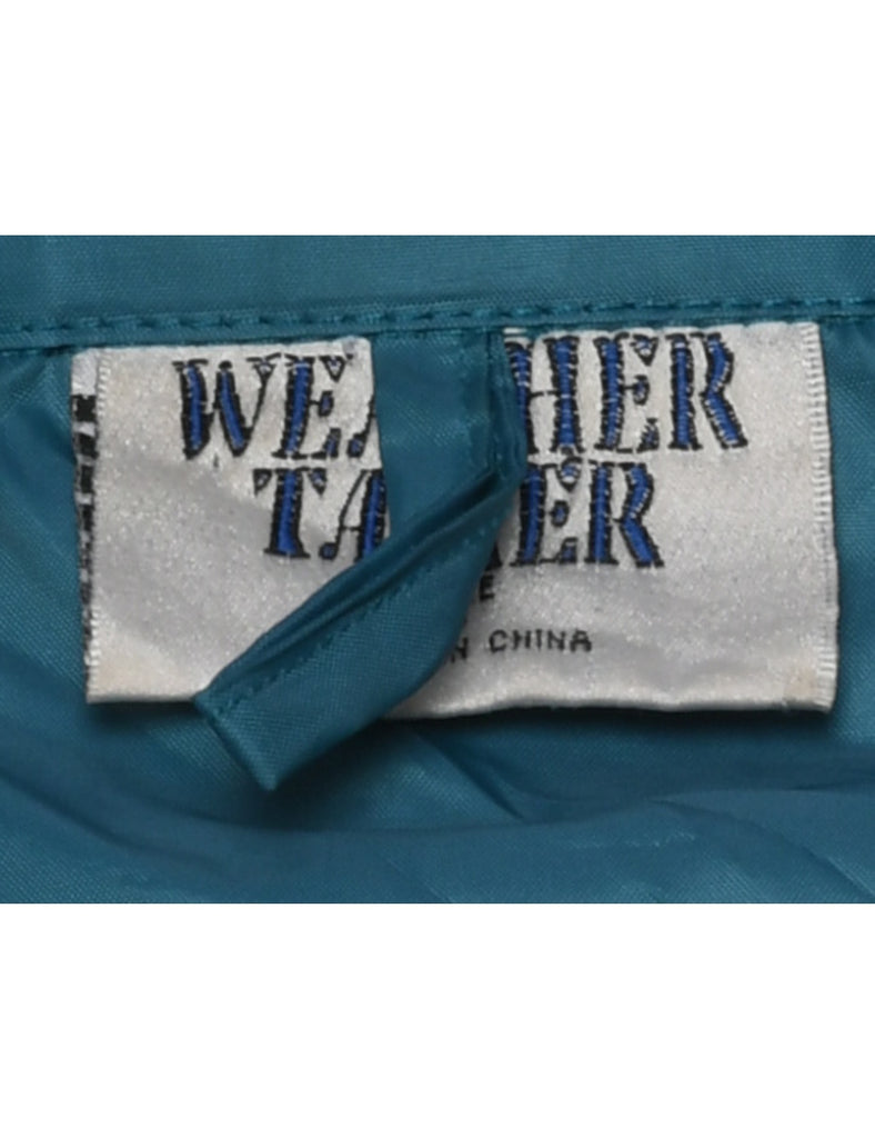 Zip Front Nylon Jacket - S