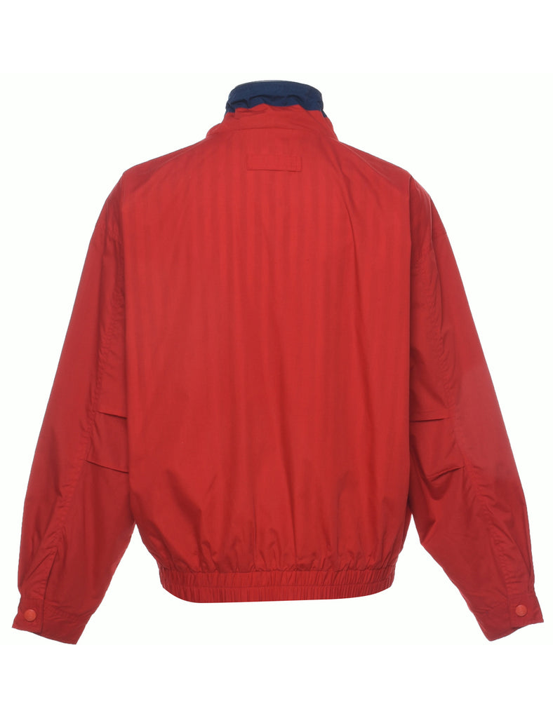 Zip Front Red Jacket - L