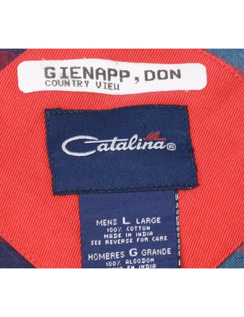 Zip Front Red Jacket - L