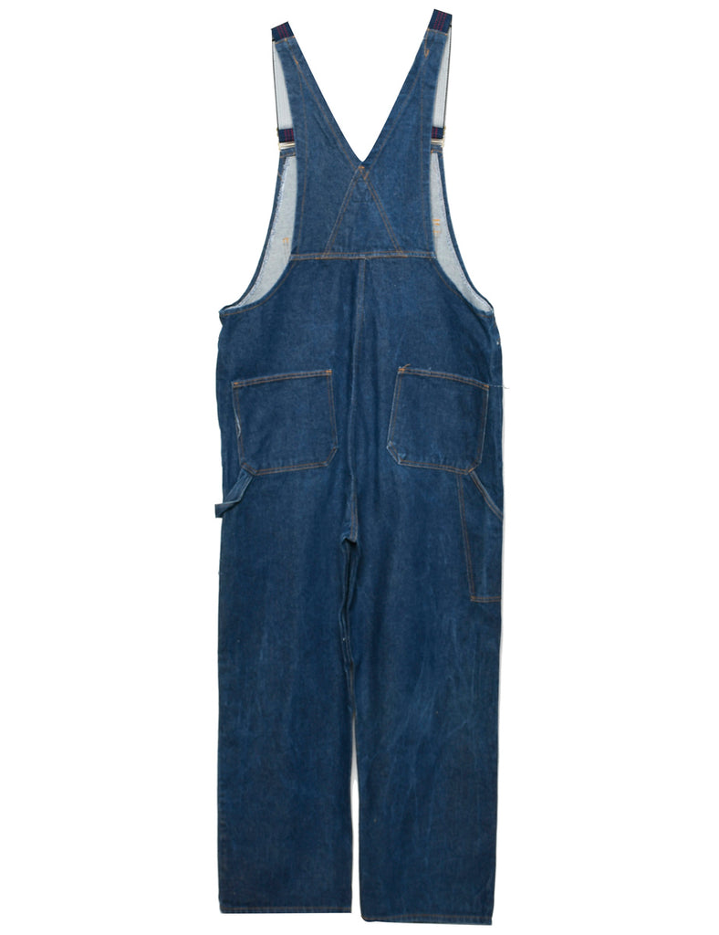 Zip Through Dungaree - M