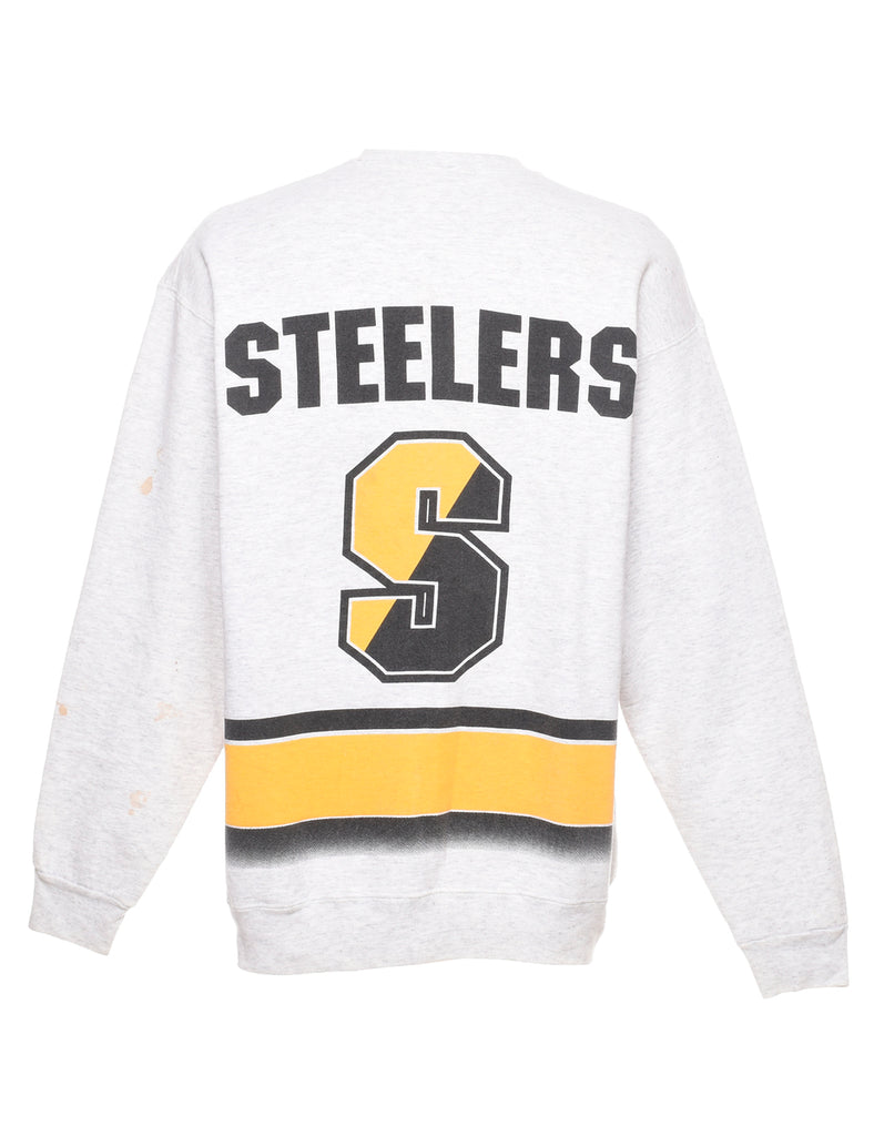 1990s NFL Pittsburgh Steelers Sports Sweatshirt - XL