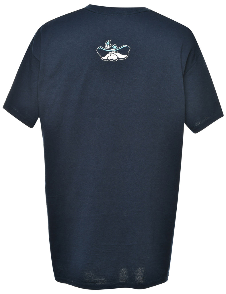 2000s BCHS Printed T-shirt - L