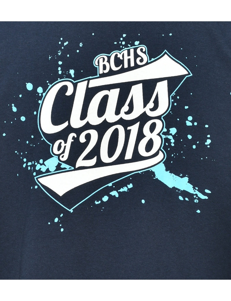 2000s BCHS Printed T-shirt - L