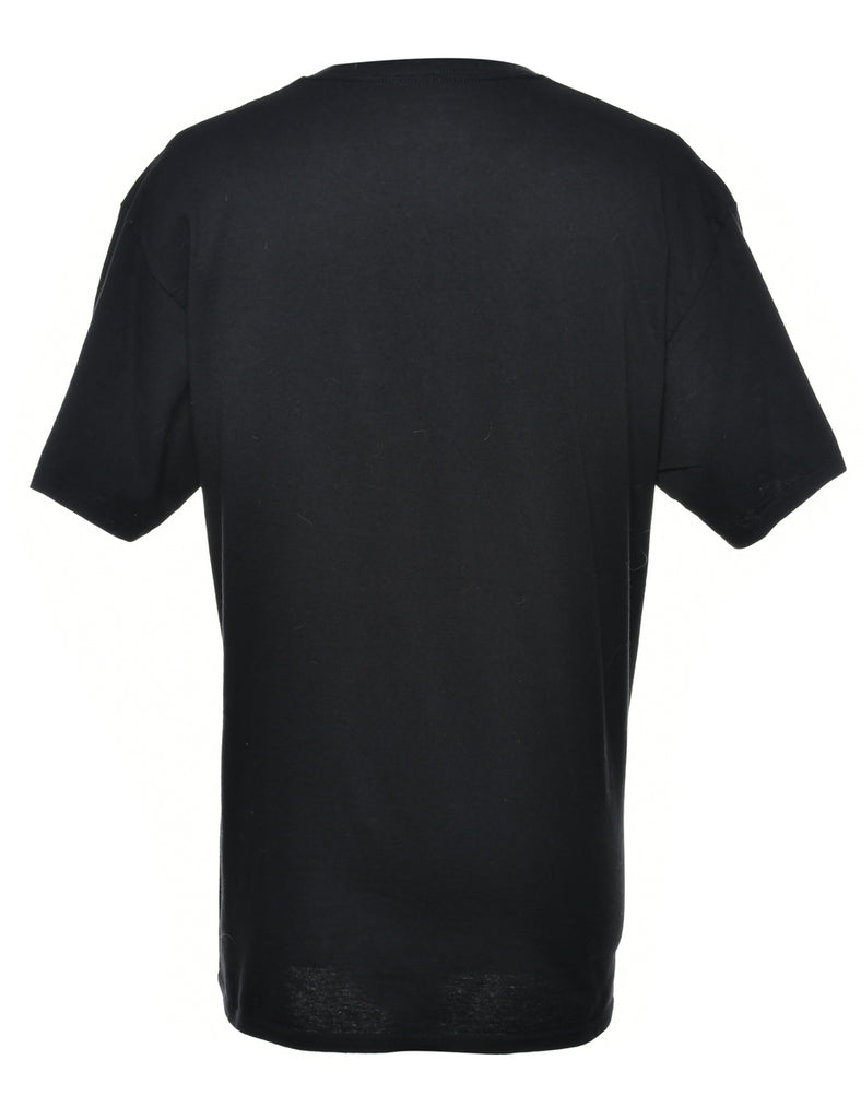 2000s Champion Printed T-shirt - L