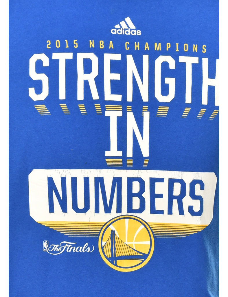 2000s NBA Adidas Sports T-shirt - M