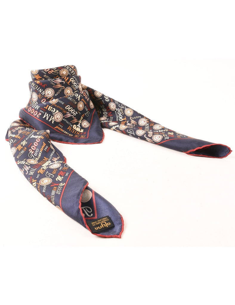 2000s Printed Head Scarf - L