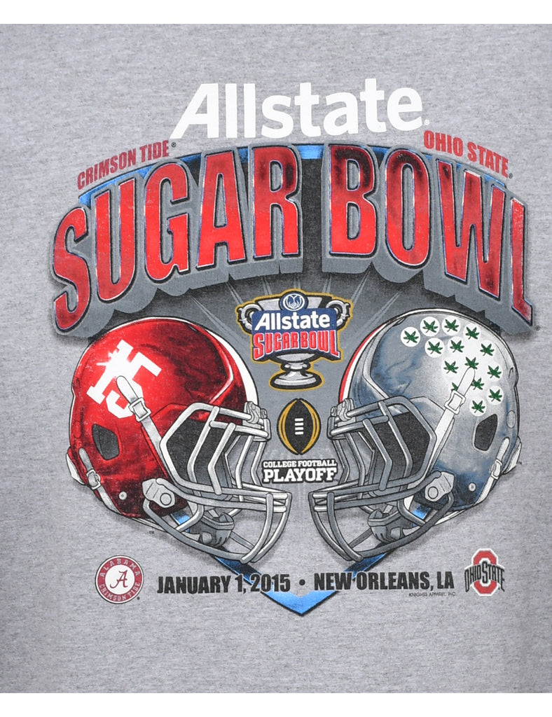 2000s Sugar Bowl Printed T-shirt - L