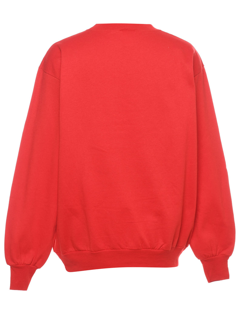 A Bear Hug From Ohio Christmas Sweatshirt - L