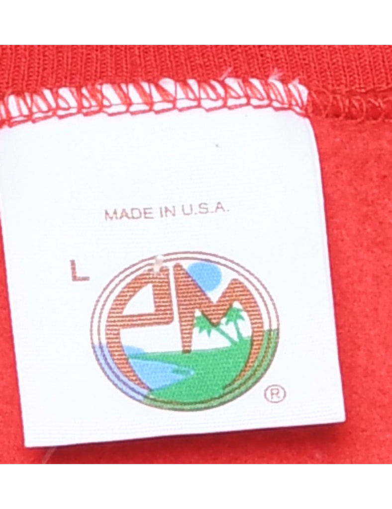 A Bear Hug From Ohio Christmas Sweatshirt - L