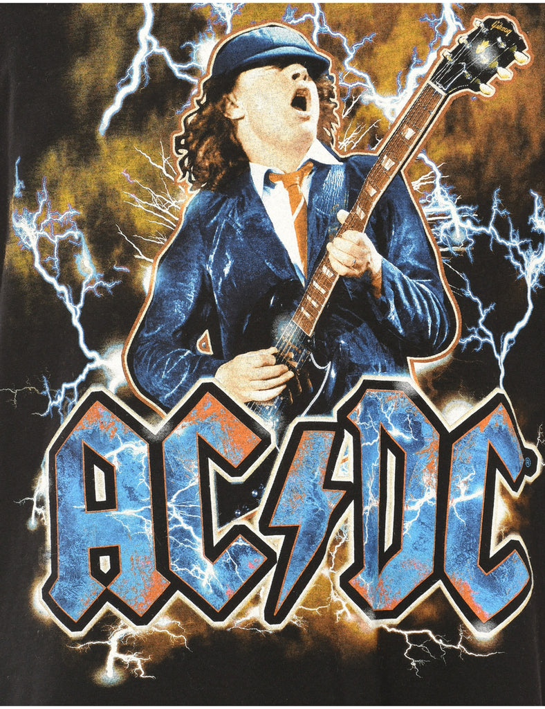ACDC Band T-shirt - L