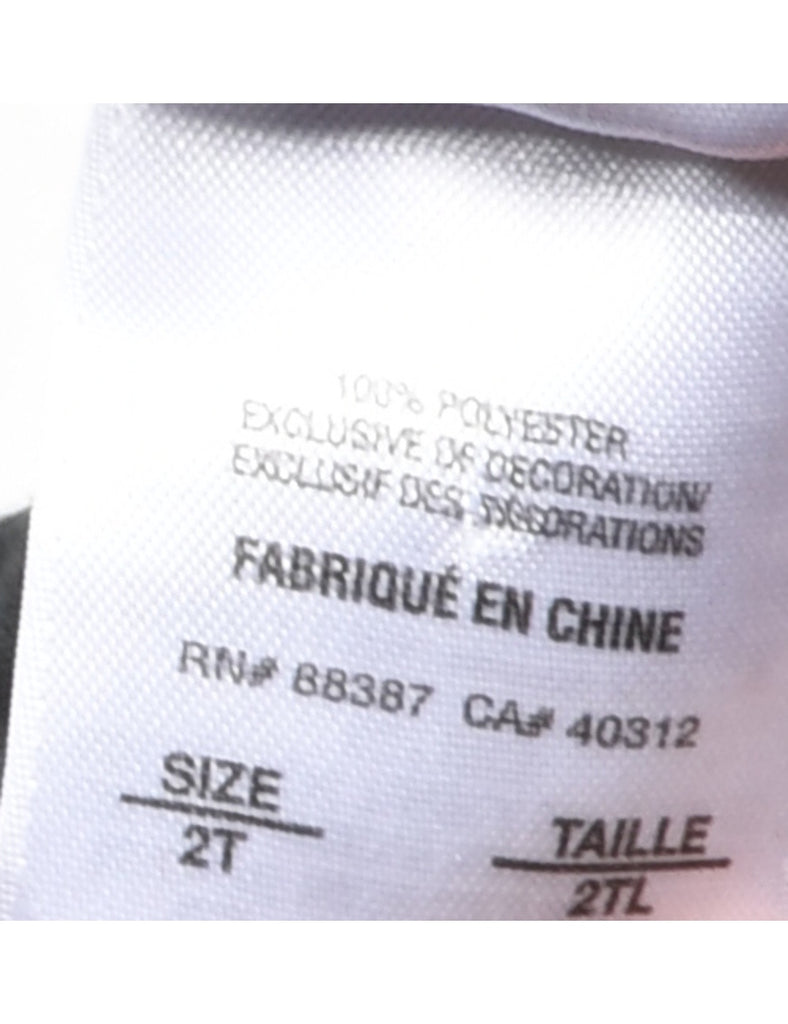 Adidas Black & Blue Track Pants - 2 YEARS