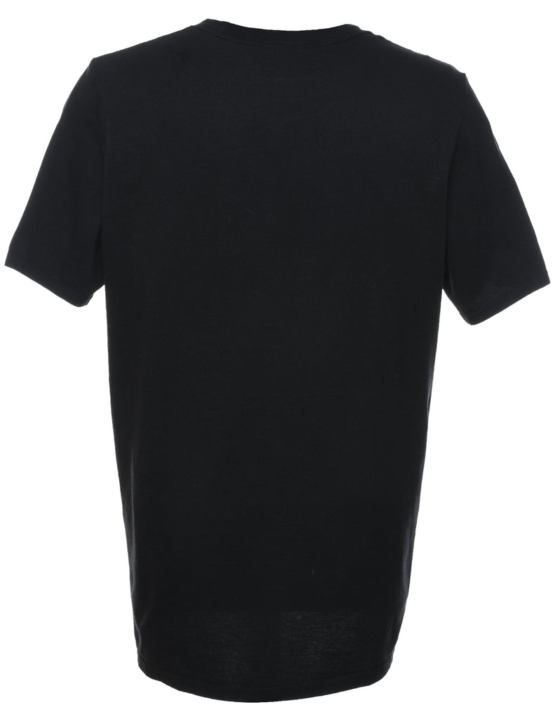 Adidas Black & Grey Printed T-shirt - XL