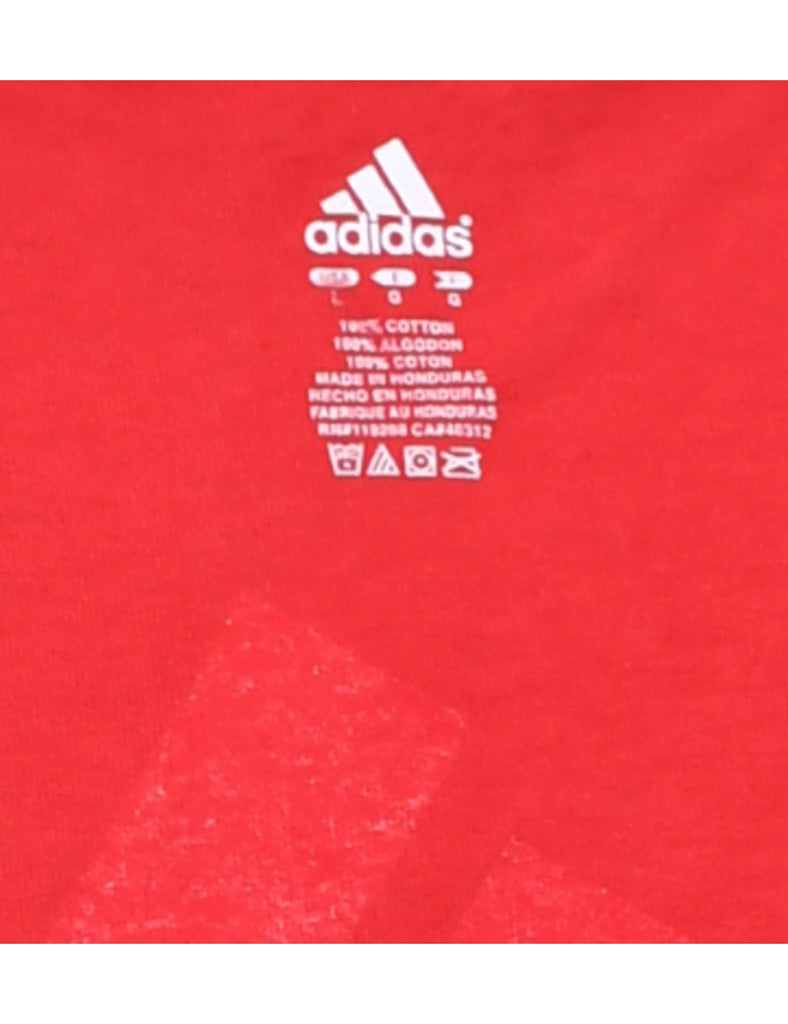 Adidas Cromwell Athletics Printed T-shirt - L