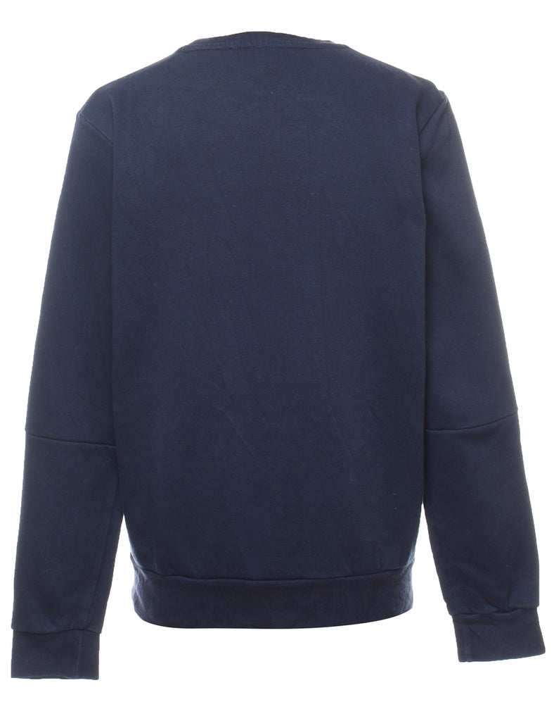 Adidas Navy & White Sweatshirt - S