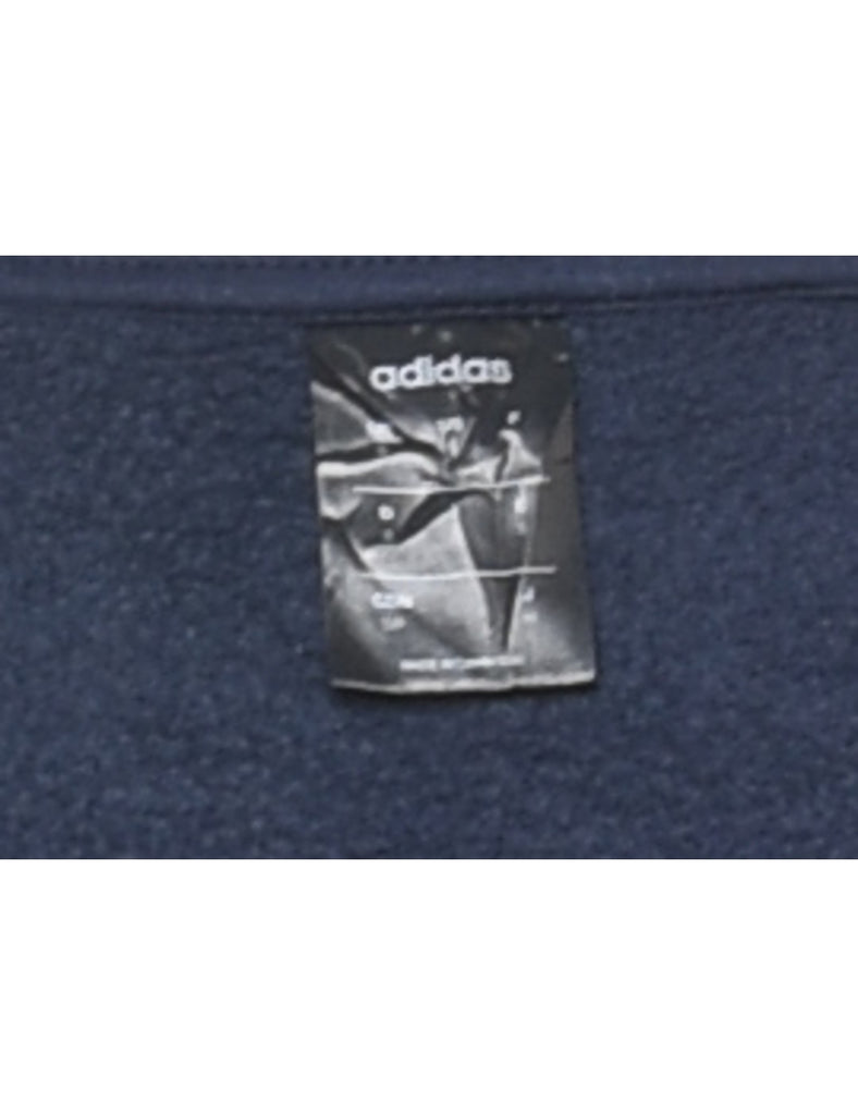 Adidas Navy & White Sweatshirt - S