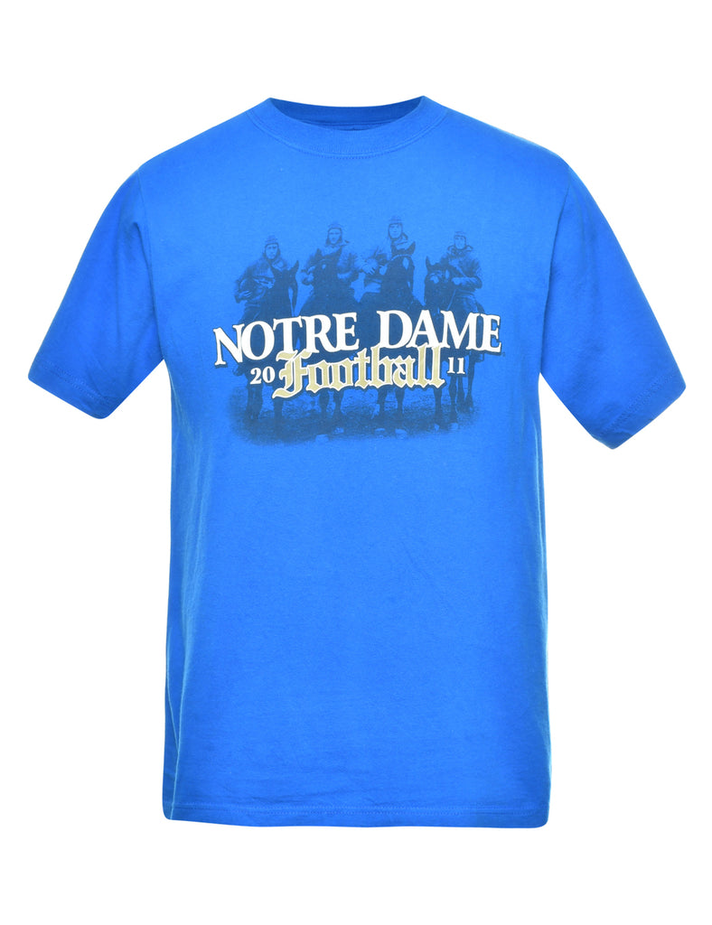 Adidas Notre Dame Printed T-shirt - S
