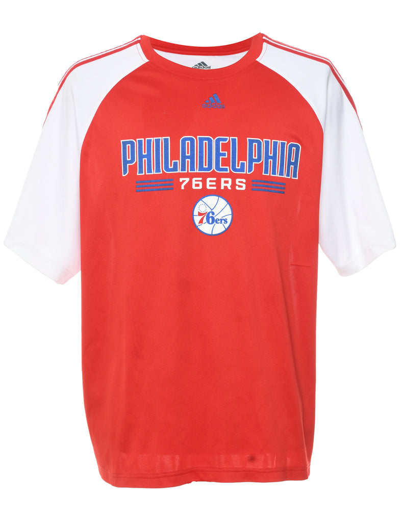 Adidas Philadelphia 76ers Printed T-shirt - XL