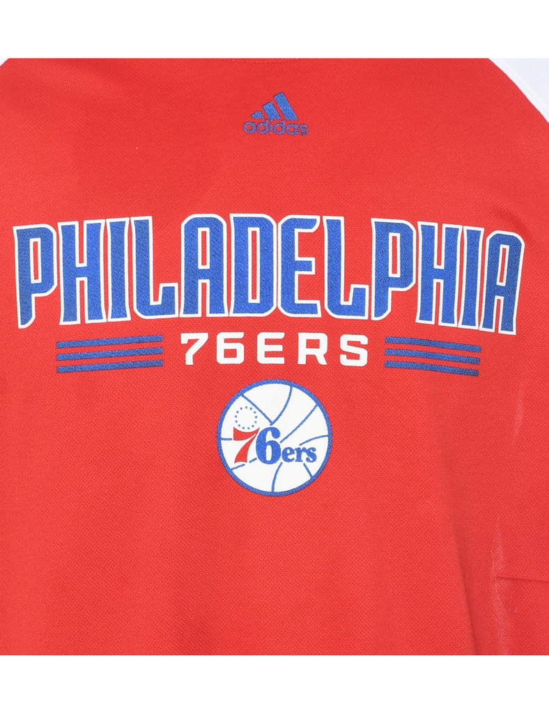 Adidas Philadelphia 76ers Printed T-shirt - XL