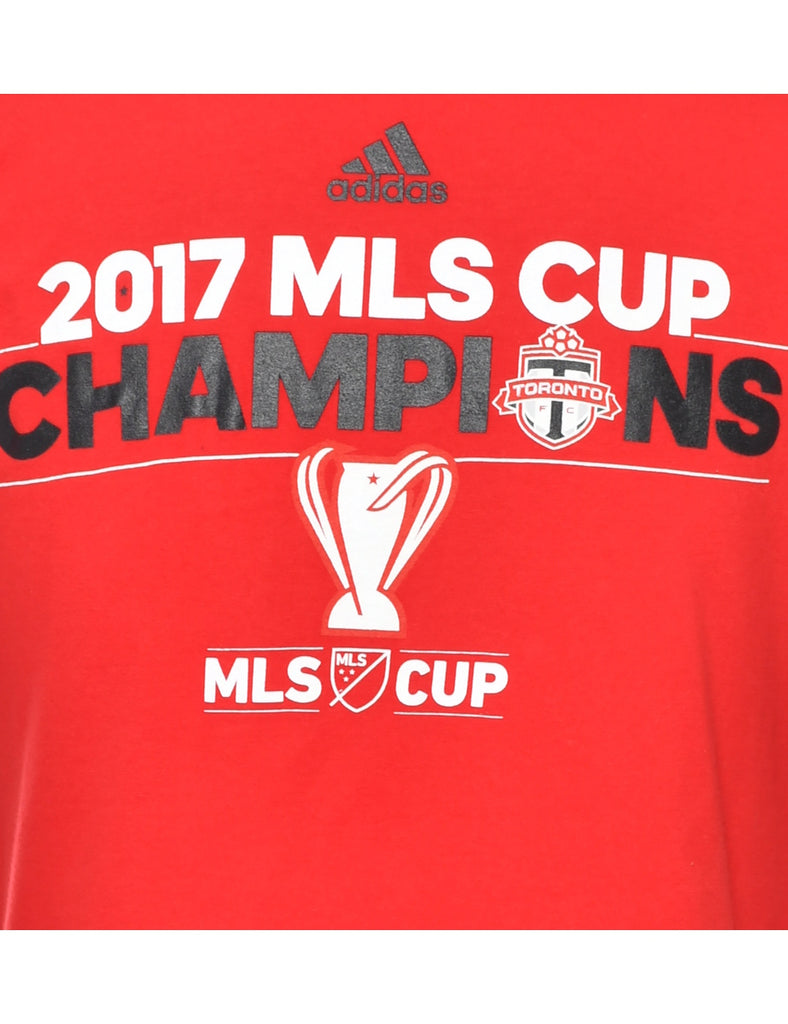 Adidas Printed T-shirt - M