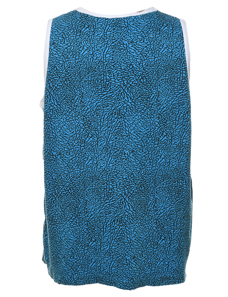 Air Jordan Aqua Blue Sports Vest - XL
