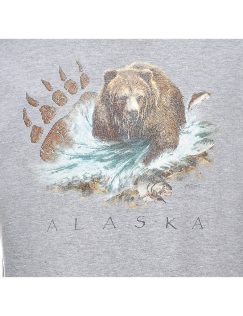 Alaska Printed T-shirt - L