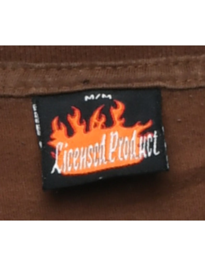 American Biker Printed T-shirt - M