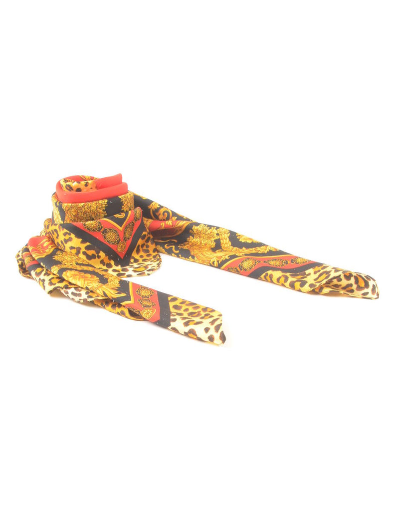Animal Print Head Scarf - M