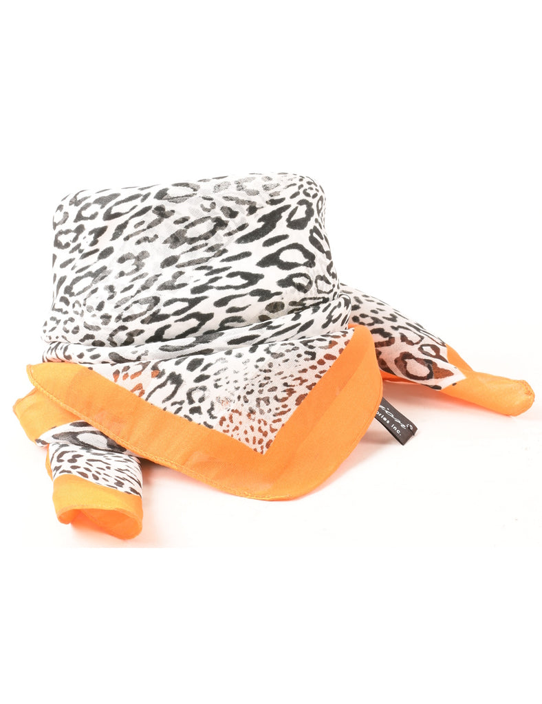Animal Print Scarf - S