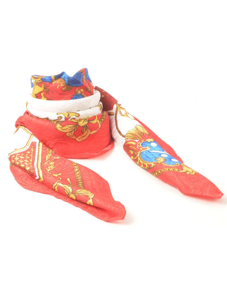 Animal Print Scarf - L