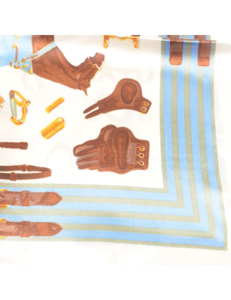 Animal Print Scarf - S