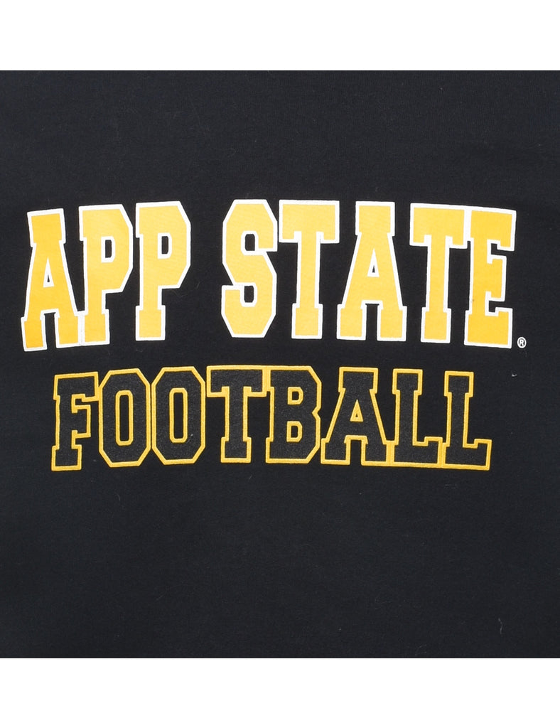 App State Football Black & Yellow Sweatshirt - S