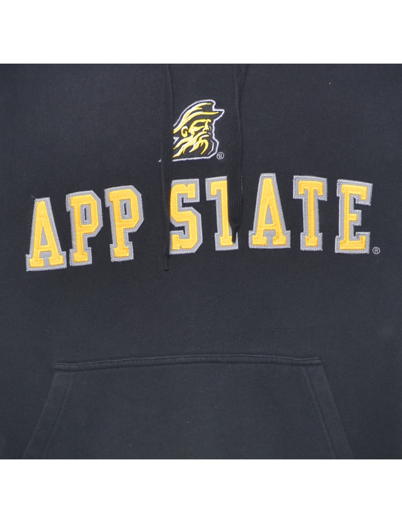 App State Printed Hoodie - S