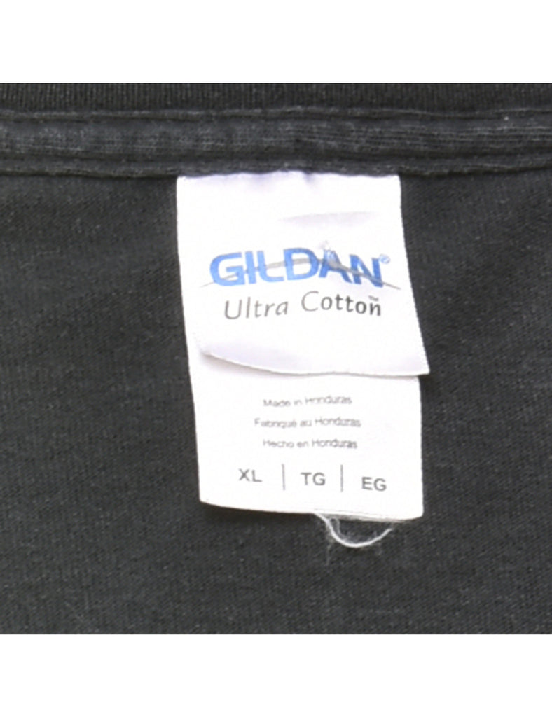 Asphalt Pirate Printed T-shirt - XL