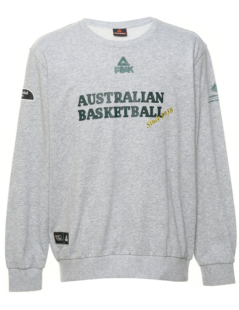 Australian Basketball Printed Sweatshirt - L