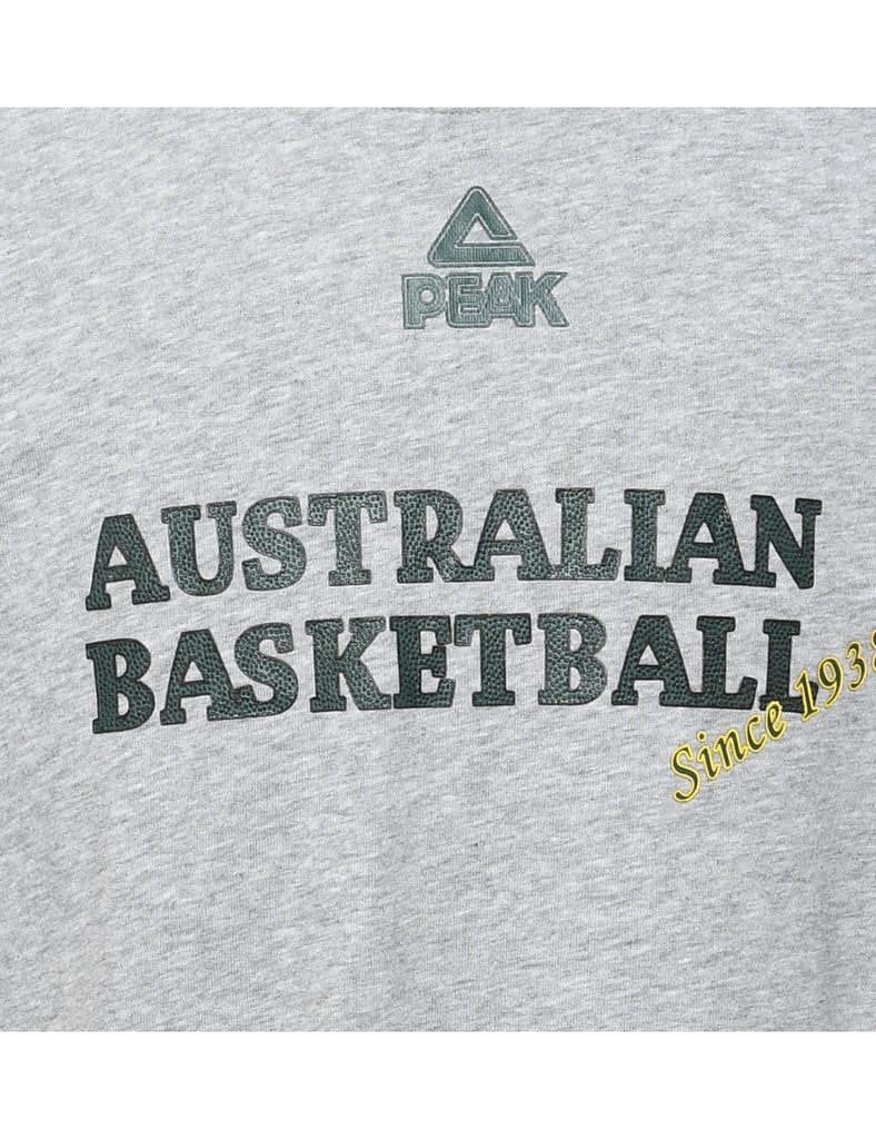 Australian Basketball Printed Sweatshirt - L
