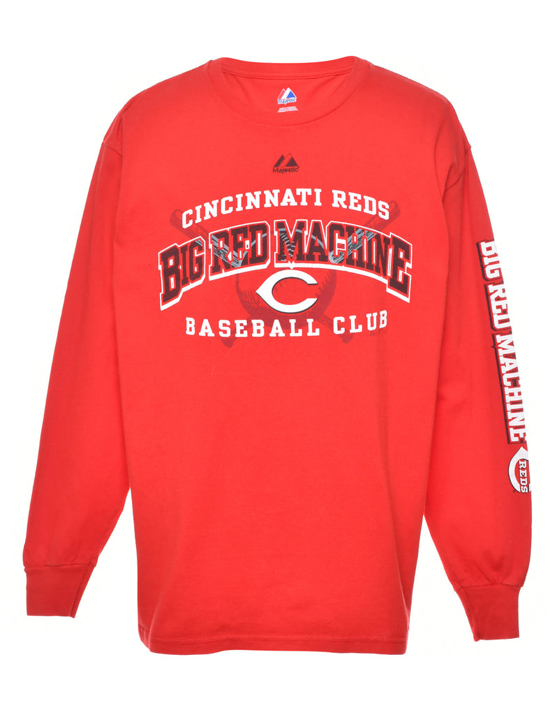 Baseball Club Printed T-shirt - L