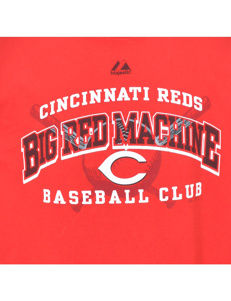 Baseball Club Printed T-shirt - L