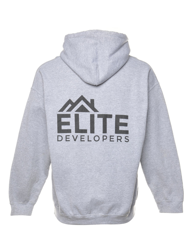 Basketball Printed Hoodie - XL