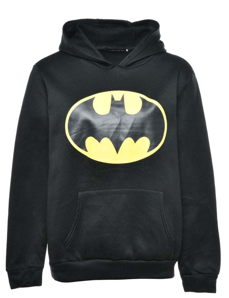 Batman Black Printed Sweatshirt - L