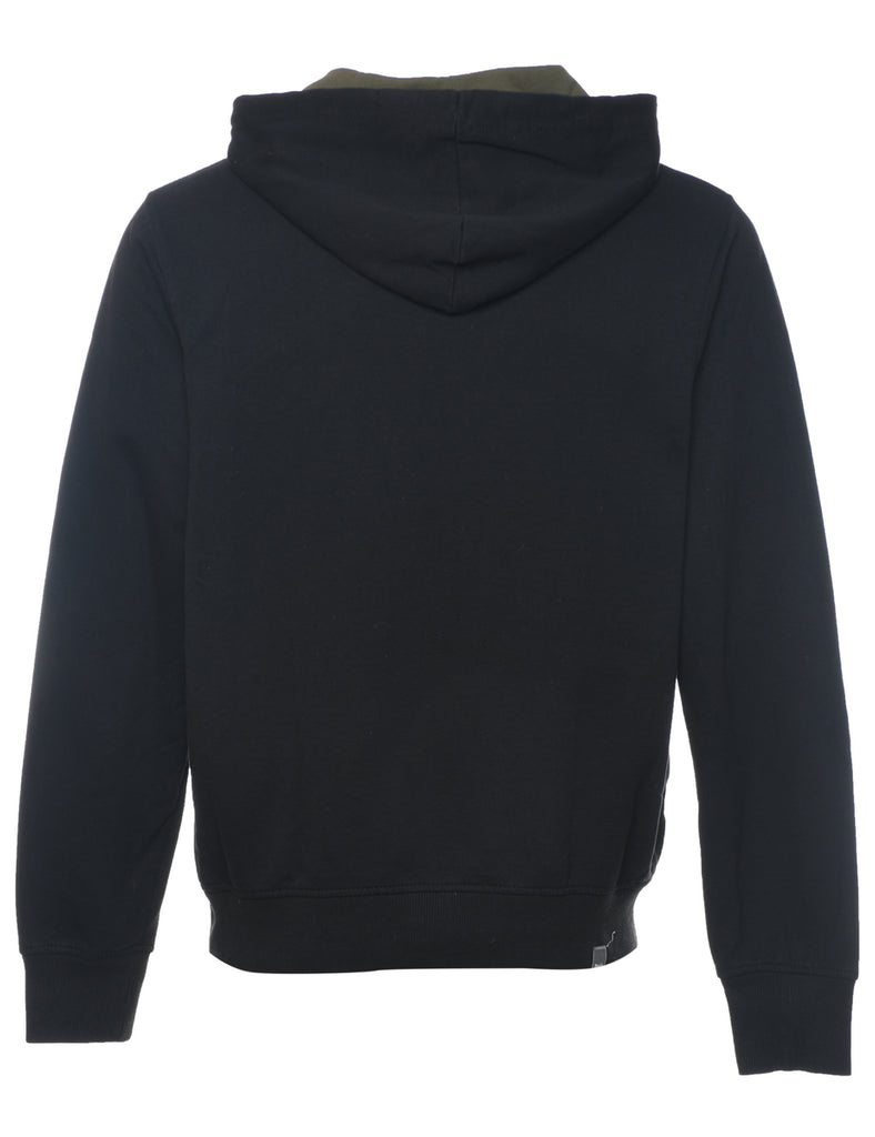 Bench Printed Black & White Hoodie - L