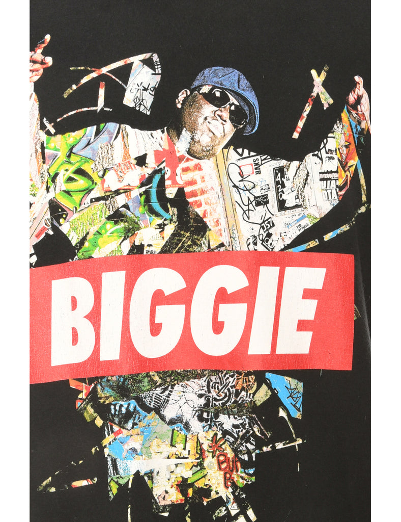 Biggie Black Band T-shirt - M