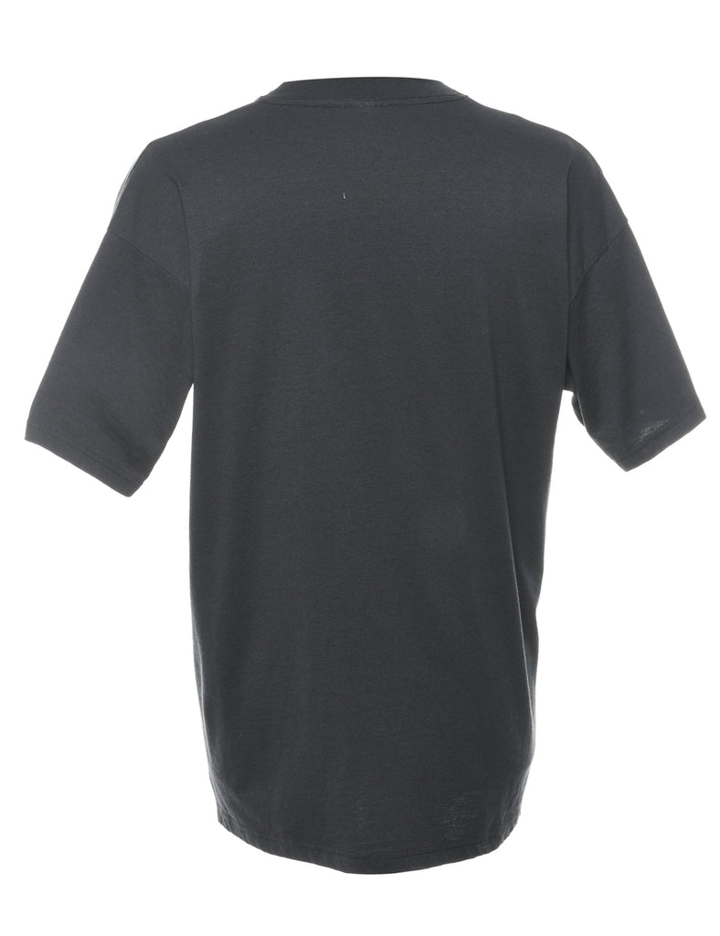 Bill Anderson Black Printed T-shirt - XL