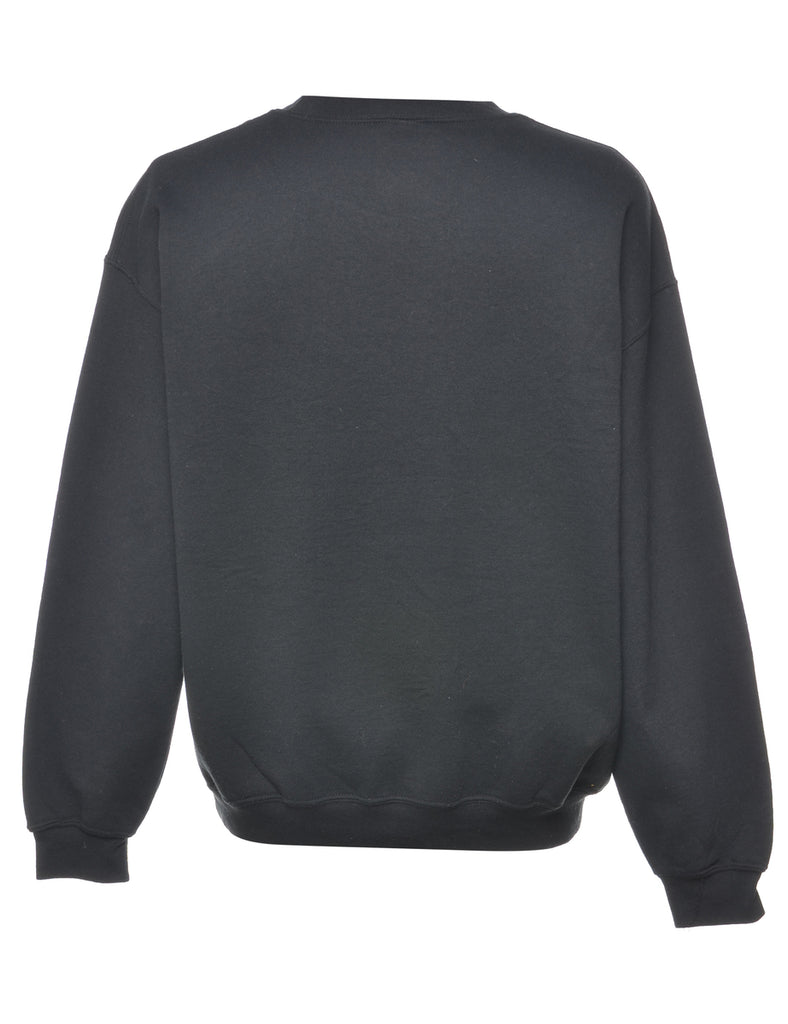 Black Ain't Got Nomani Printed Sweatshirt - L